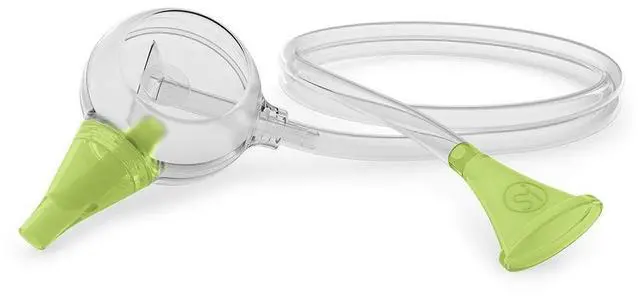 Main image of Eco Baby Nasal Aspirator/Nose Sucker - Silent, Portable Nose Cleaner - Mouth-Operated Nose Suction Power