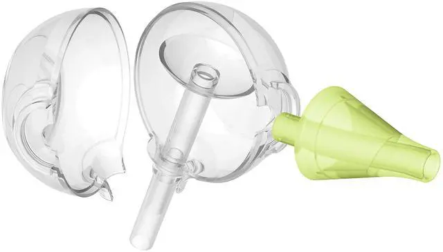 Alt view image 3 of 5 - Eco Baby Nasal Aspirator/Nose Sucker - Silent, Portable Nose Cleaner - Mouth-Operated Nose Suction Power