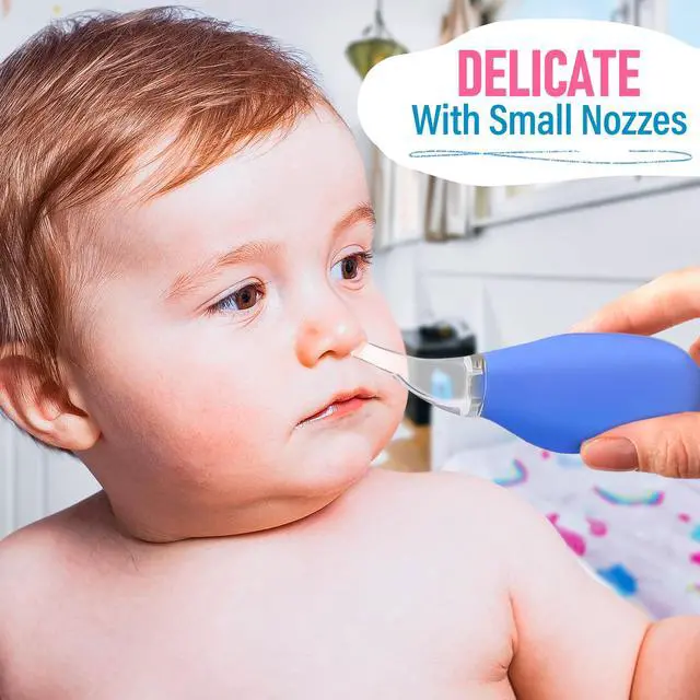Alt view image 6 of 7 - 3 Pcs Nose Bulb Syringe for Baby, 3.35", Odor-Free PVC & Silicone