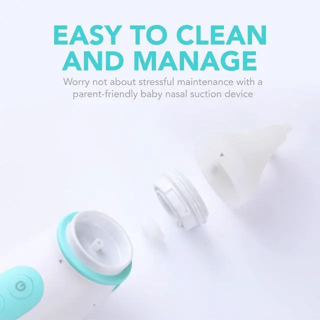 Alt view image 4 of 7 - Electric Baby Nasal Aspirator - Nose Sucker Machine for Newborn Infants Toddlers Kids Adults - Automatic Booger Snot Vacuum Cleaner with Adjustable Suction Levels for Mucus Removal