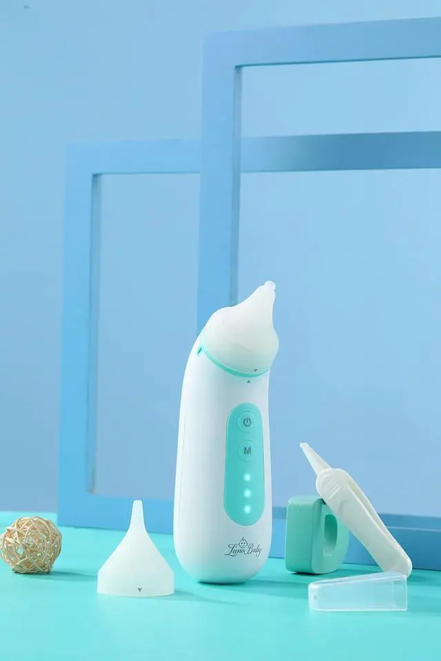 Alt view image 7 of 7 - Electric Baby Nasal Aspirator - Nose Sucker Machine for Newborn Infants Toddlers Kids Adults - Automatic Booger Snot Vacuum Cleaner with Adjustable Suction Levels for Mucus Removal