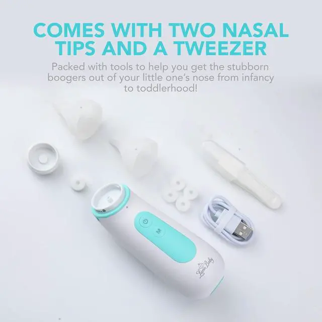 Alt view image 3 of 7 - Electric Baby Nasal Aspirator - Nose Sucker Machine for Newborn Infants Toddlers Kids Adults - Automatic Booger Snot Vacuum Cleaner with Adjustable Suction Levels for Mucus Removal