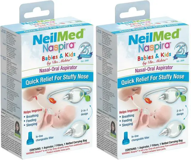 Main image of Naspira Nasal-Oral Aspirator (Pack of 2)