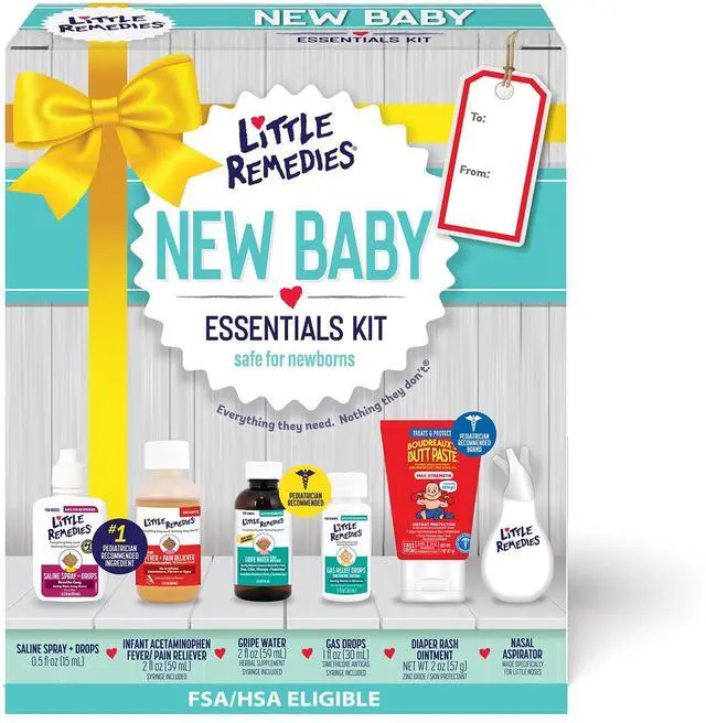 Main image of New Baby Essentials Kit, 6-in-1 Bundle for Newborns