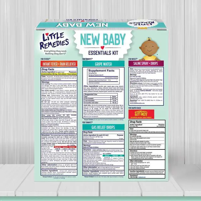 Alt view image 6 of 7 - New Baby Essentials Kit, 6-in-1 Bundle for Newborns