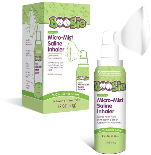 Main image of Wipes - Micro-Mist Saline Inhaler, Unscented - 1.7 oz