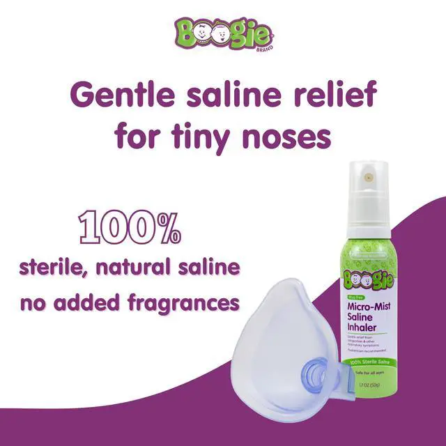 Alt view image 3 of 7 - Wipes - Micro-Mist Saline Inhaler, Unscented - 1.7 oz