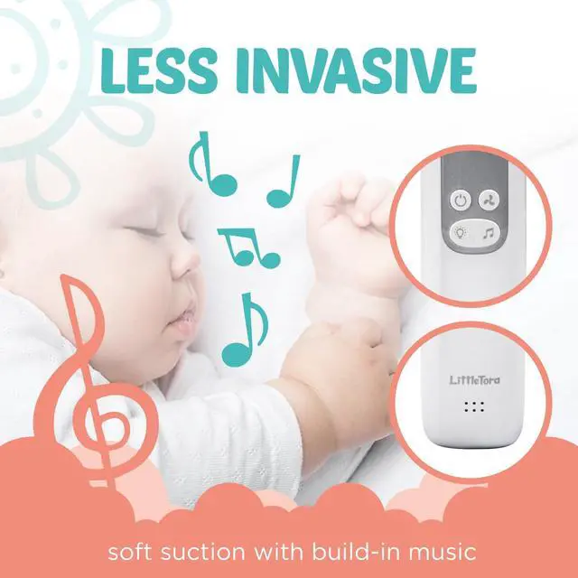 Alt view image 3 of 6 - Baby Nasal Aspirator - Rechargeable Electric Nose Sucker Baby Nose Cleaner - Toddlers Booger Mucus Sucker - Baby Vac Nasal Aspirator - Infant Booger Suction Removal Device