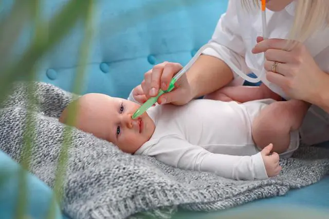 Alt view image 6 of 6 - New Born Baby Nasal Aspirator (0-6 Months) with 20 Hygiene Filters | Tiniest Aspirator Ideal for New Born Baby Congestion Relief, Pediatrician Recommended, Gentle Suction