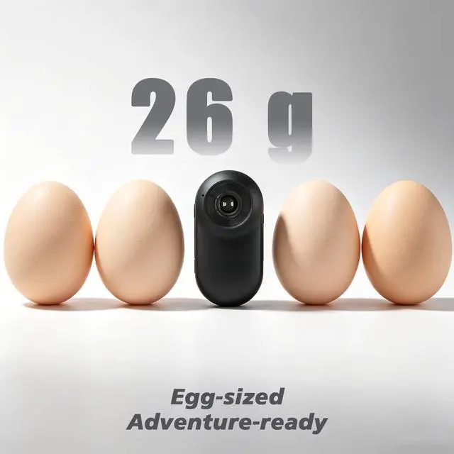 Alt view image 6 of 7 - Mini Body Camera with Audio and Video Recording for Snorkeling(Black)
