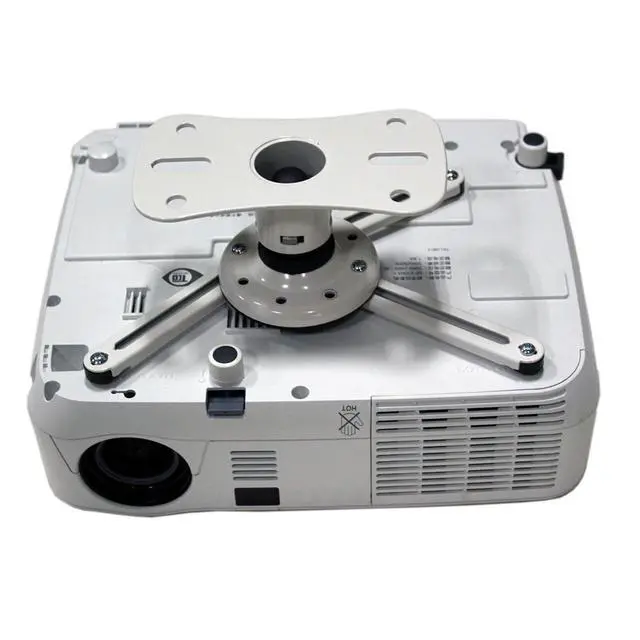 Alt view image 7 of 7 - P101W Universal Projector Ceiling Mount, White - Fits Most projectors and Supports up to 22lbs - Extends 9 to 12 Using Supplied Extension Tubes