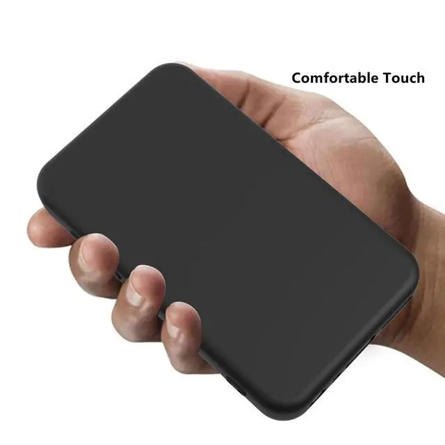 Alt view image 4 of 4 - for TIMMKOO Q8, Q5, Q3E Mp3 Player Case with Cleaning Cloth Black