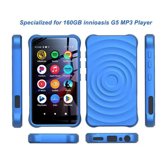 Alt view image 2 of 6 - for 160GB innioasis G5 MP3 Player Case Blue