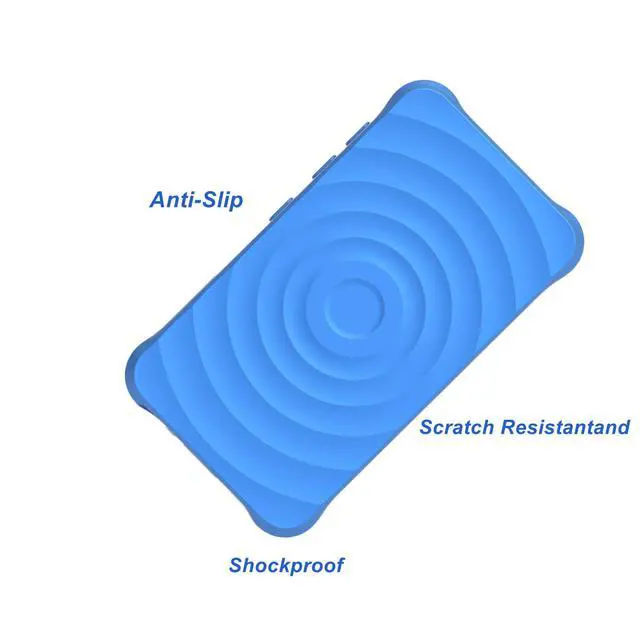 Alt view image 4 of 6 - for 160GB innioasis G5 MP3 Player Case Blue