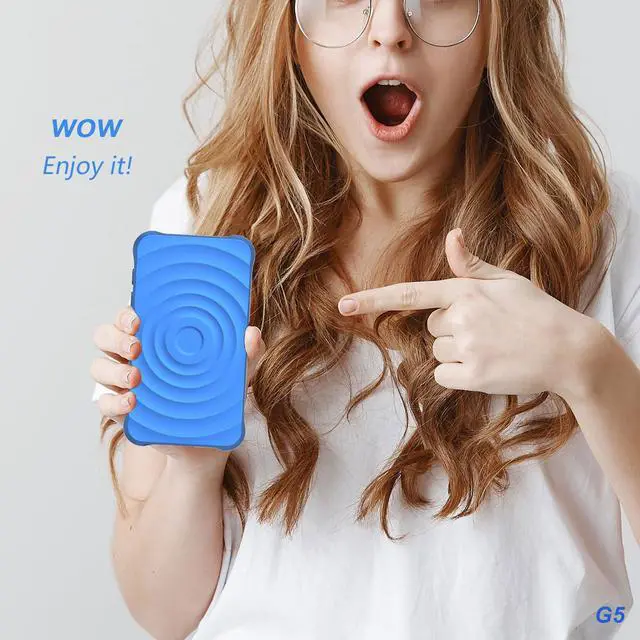 Alt view image 6 of 6 - for 160GB innioasis G5 MP3 Player Case Blue