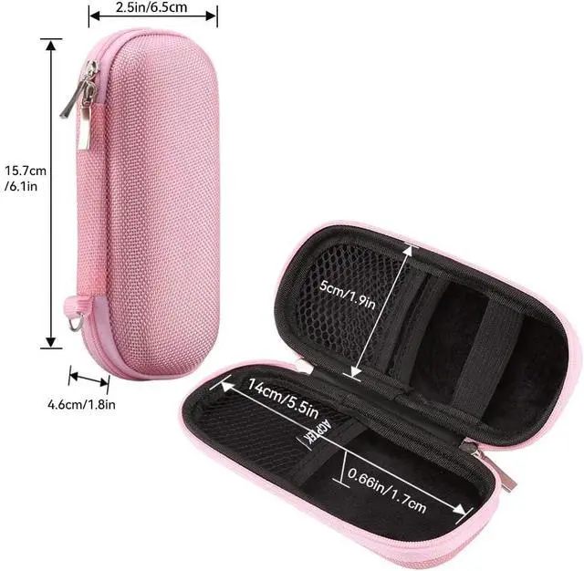 Alt view image 4 of 7 - Carrying Case, EVA Zipper Carrying Hard Case Cover for MP3 Players