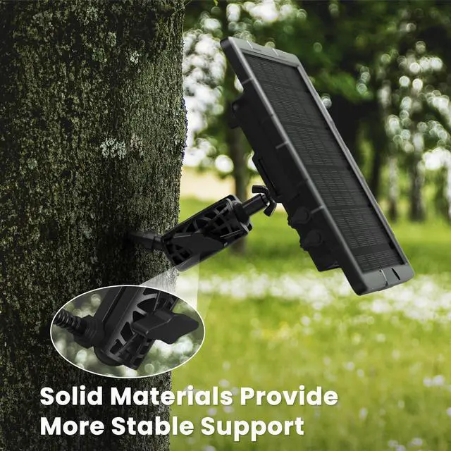 Alt view image 5 of 7 - Adjustable Trail Camera Tree Mount: Game & Hunting Camera Outdoor Mounting Bracket Holder with Double 360° Swivel Tilt Ball Joints, 4 Pack