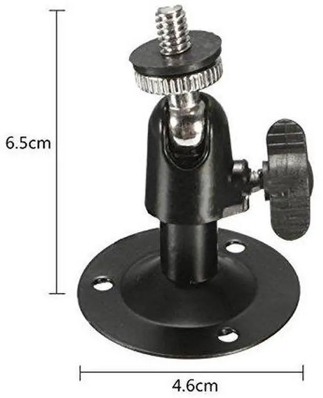 Alt view image 2 of 4 - Camera Bracket Mount Pack of 4 Metal Outdoor/Indoor Use Security Bracket for Oculus Rift Sensor, Arlo, Arlo Pro, CCTV Suvellicance System