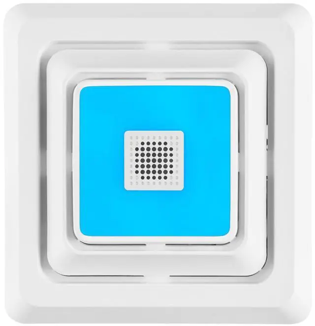 Main image of FG800RGBS Genuine Replacement Cover (Bath Fan Not Included) with ChromaComfort LED Light and Sensonic Bluetooth Speaker, Fits Select Bathroom Fan Models