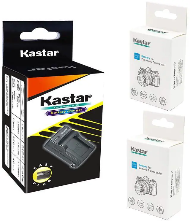 Alt view image 5 of 5 - 2 Pack Battery and Charger for Sony NP-FP50 Handycam DCR-HC21 DCR-HC23 DCR-HC30 DCR-HC85 DCR-HC94 DCR-HC96 DCR-SR100 DCR-SR30 DCR-SR40 DCR-SR50 DCR-SR60 DCR-SR70 DCR-SR80 HDR-HC3 Camcorders