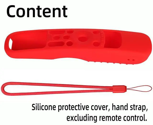 Alt view image 7 of 7 - Silicone Cover for MR24GA/MR21GA/MR22GN/MR23GA Protective Case Compatible with LG Magic TV C2 C3 G3 OLED Remote Control Slicone Sleeve with Lanyard(Black)