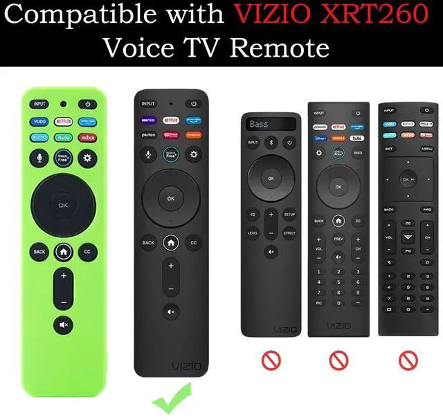 Alt view image 2 of 7 - Cover for VIZIO XRT260 Smart TV Remote Control Protective Sleeve for XRT260