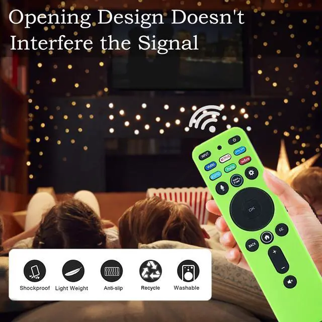 Alt view image 5 of 7 - Cover for VIZIO XRT260 Smart TV Remote Control Protective Sleeve for XRT260