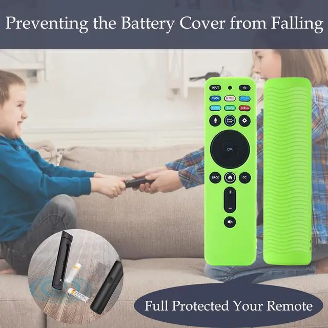 Alt view image 6 of 7 - Cover for VIZIO XRT260 Smart TV Remote Control Protective Sleeve for XRT260