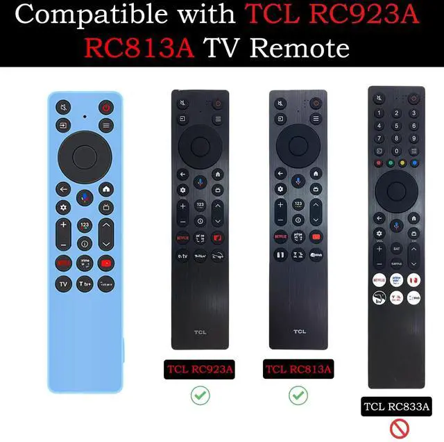 Alt view image 2 of 7 - Cover fits for TCL RC923A FMB1 Protective Controller Sleeve for RC813A