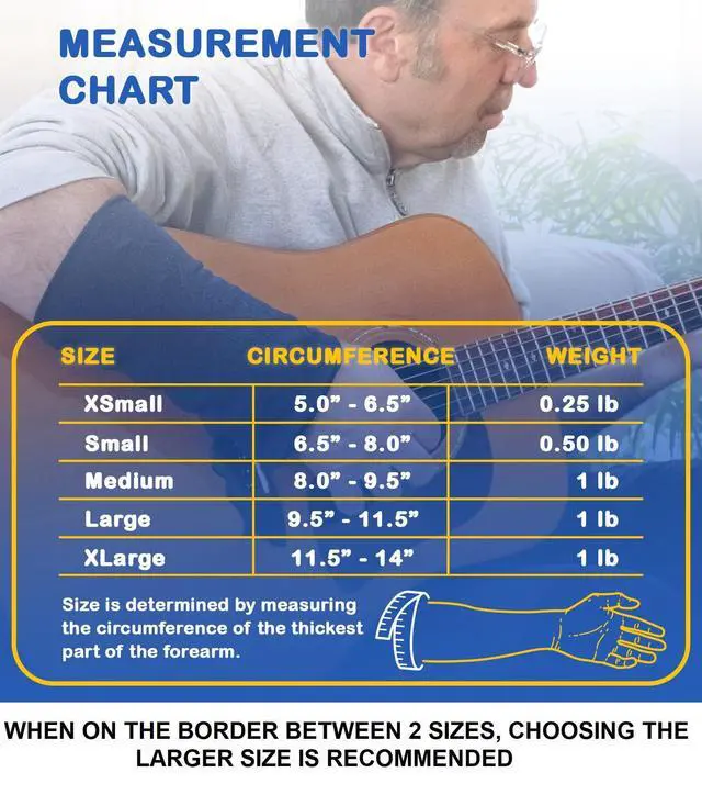 Alt view image 2 of 7 - Weighted Compression Sleeve (Size: SMALL,1/2lb. Single) Tremor Control, Strength/Movement Assistance, PT/OT(USE SIZE CHART/VIDEO FOR THE CORRECT SIZE)