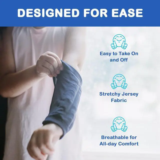 Alt view image 4 of 7 - Weighted Compression Sleeve (Size: SMALL,1/2lb. Single) Tremor Control, Strength/Movement Assistance, PT/OT(USE SIZE CHART/VIDEO FOR THE CORRECT SIZE)
