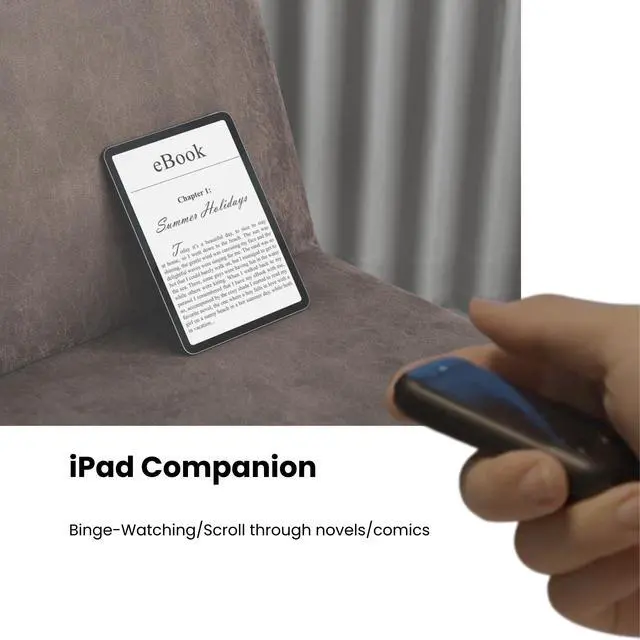 Alt view image 6 of 7 - CheerTok Air - TikTok Scrolling Remote Control, Page Turner for Ebook Kindle, Bluetooth Wireless Camera Video Recording Remote for iPhone, iPad, Android, Cell Phones, Smartphones and Tablets