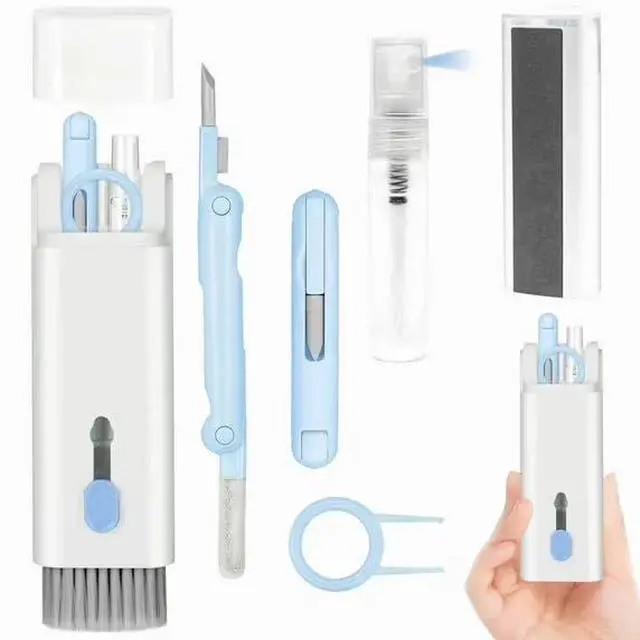 Main image of 7-in-1 Keyboard Cleaner Earphones Cleaning Pen Keycap Puller Set Multifunctional Cleaning Kit For AirPods iPhone iMac MacBook