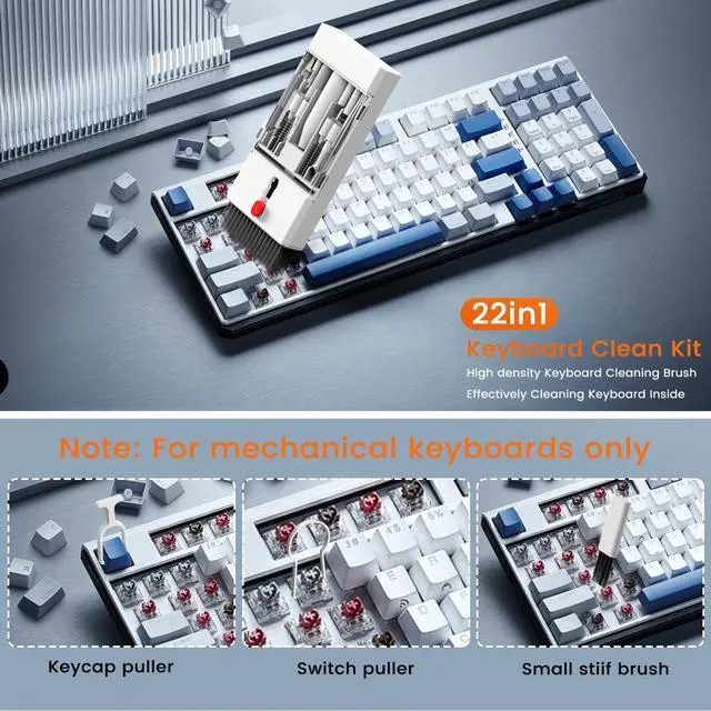 Alt view image 3 of 7 - Keyboard Cleaning Kit, pc Cleaning kit with Keyboard Cleaner