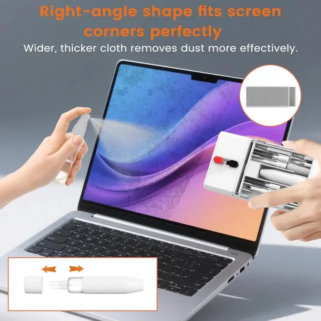 Alt view image 5 of 7 - Keyboard Cleaning Kit, pc Cleaning kit with Keyboard Cleaner