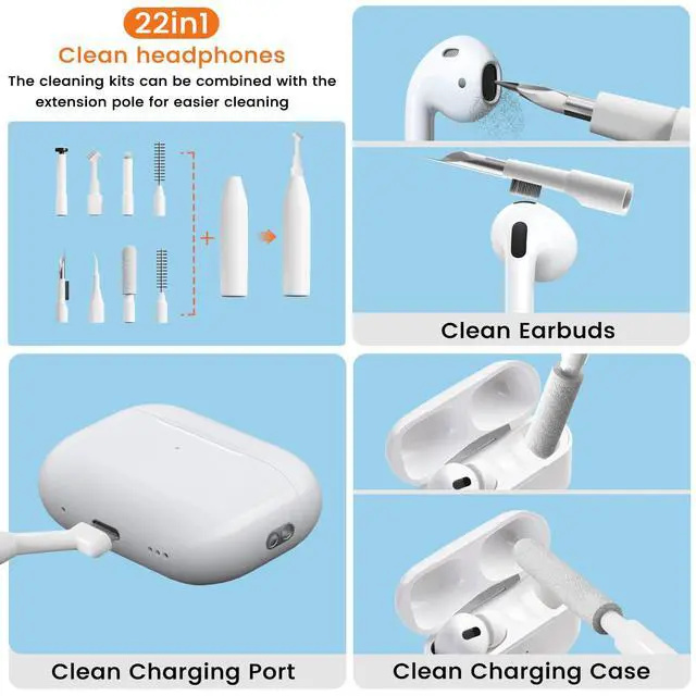 Alt view image 6 of 7 - Keyboard Cleaning Kit, pc Cleaning kit with Keyboard Cleaner