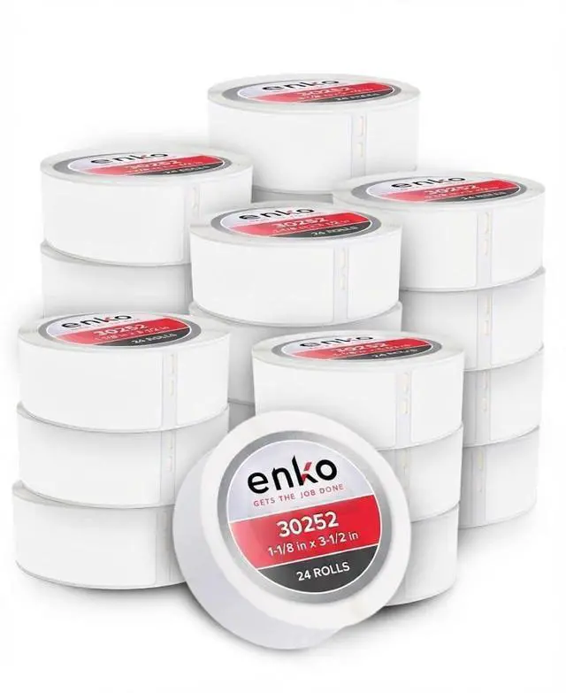 Main image of 30252 24 Rolls | 8400 Address and Shipping Labels (1-1/8 x 3-1/2 in)