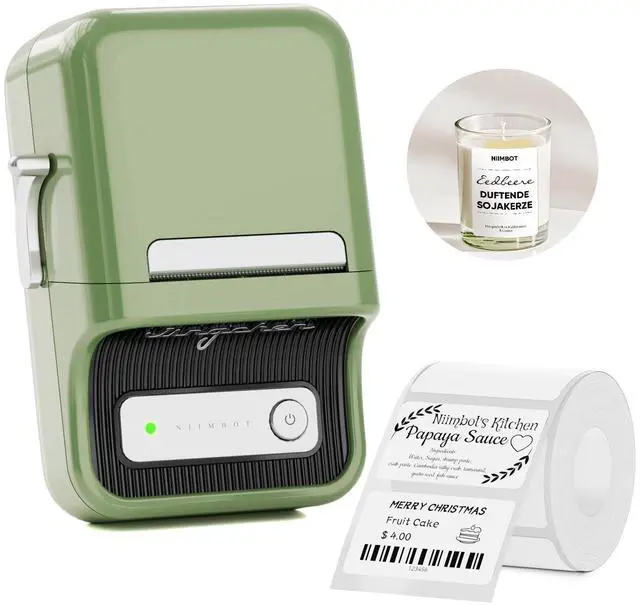Main image of B21 Label Maker Thermal Label Printer, Good Idea for Home Organization Office Business, 50x30mm Label-230Pcs