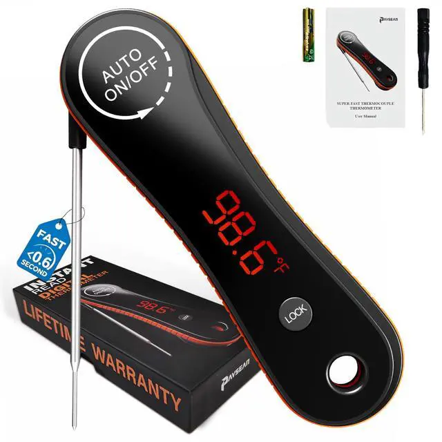 Main image of Instant Read Meat Thermometer Professional IP67 Waterproof