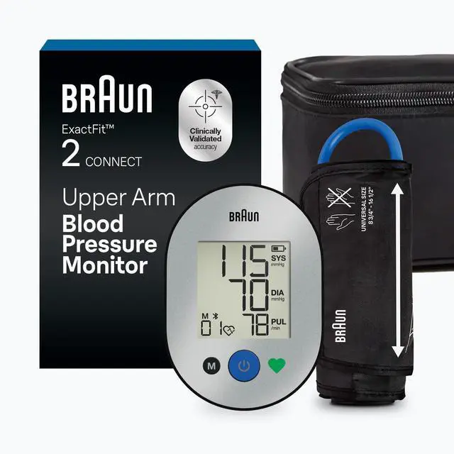 Main image of ExactFit 2 Connect Upper Arm Blood Pressure Monitor with Bluetooth