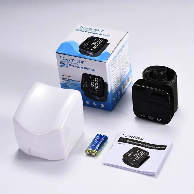 Alt view image 7 of 7 - Wrist Blood Pressure Monitor for Home Use, Automatic BP Machine