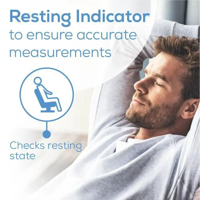 Alt view image 2 of 5 - Deluxe 600 Upper Arm Blood Pressure Monitor, Bluetooth Compatible with iOS & Android, Universal Large Standard Cuff, Accurate Blood Pressure Machine with Smart Health Tracking