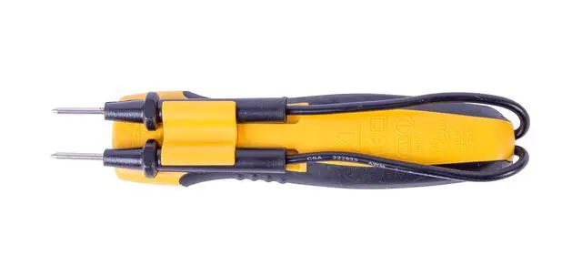 Alt view image 3 of 3 - Instruments ET6204 4 Range Voltage Tester, Yellow, 80-480V AC/DC