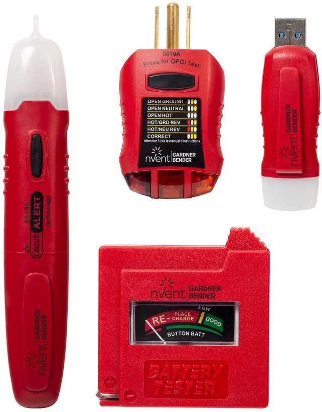 Main image of nVent GK-5 Household Electrical Tester Kit, (4 Pieces)