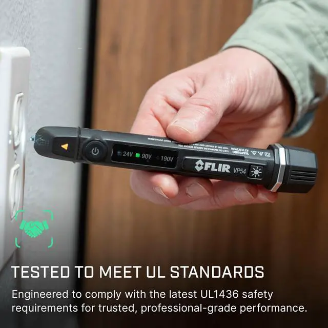Alt view image 5 of 7 - VP54 Non-Contact Voltage Detector, CAT IV 1000V, Flashlight