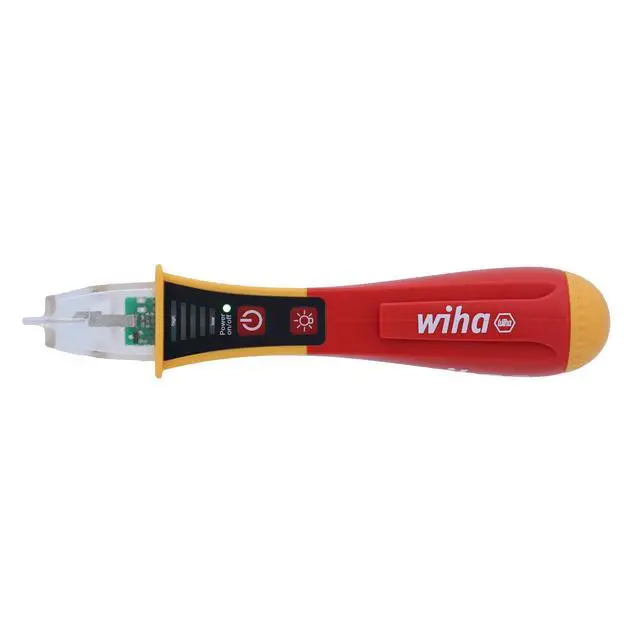 Alt view image 2 of 7 - Non-Contact Voltage Tester Category IV 12-1000V AC with Flash Light - 25506, Red