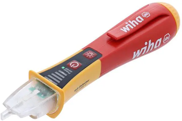 Main image of Non-Contact Voltage Tester Category IV 12-1000V AC with Flash Light - 25506, Red