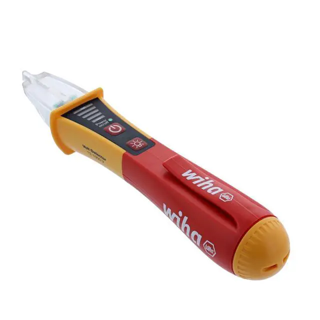 Alt view image 3 of 7 - Non-Contact Voltage Tester Category IV 12-1000V AC with Flash Light - 25506, Red