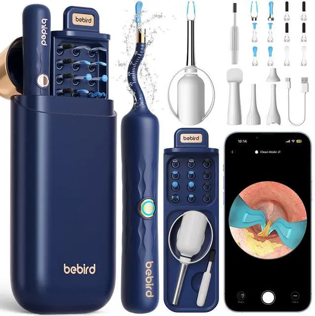 Main image of Earsight Plus D39R Ear Wax Removal Tool Camera, FSA HSA Eligible Items, Ear Cleaner with Flexible Ear Camera Otoscope, Visual Ear Pick Tweezers Wax Remover, Ear Cleaning Kit for Family