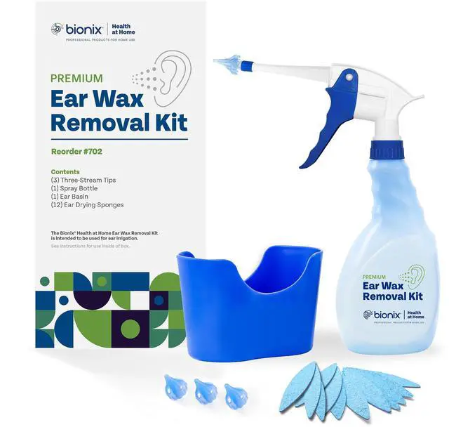 Main image of Ear Wax Removal Kit, Helps Remove Wax Buildup, For Safe Earwax Removal, Comfortable, Convenient & Easy-To-Use, Ideal for Healthcare Consumers, Flexible (17 Piece Kit)